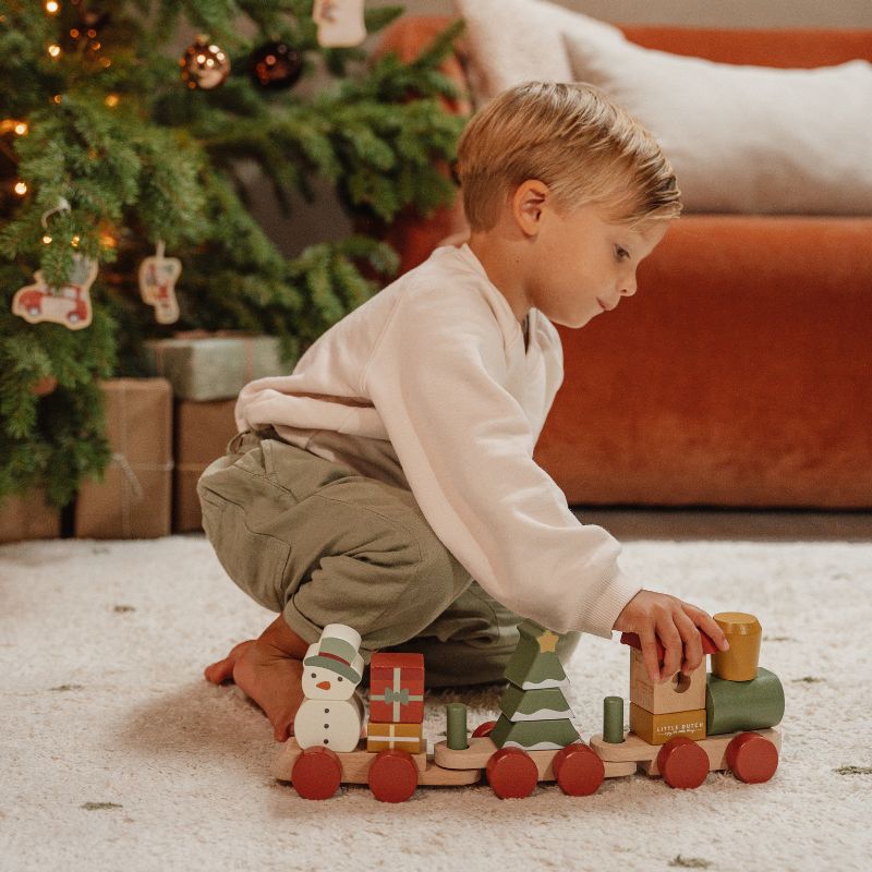 Little Dutch Stacking Train - Christmas